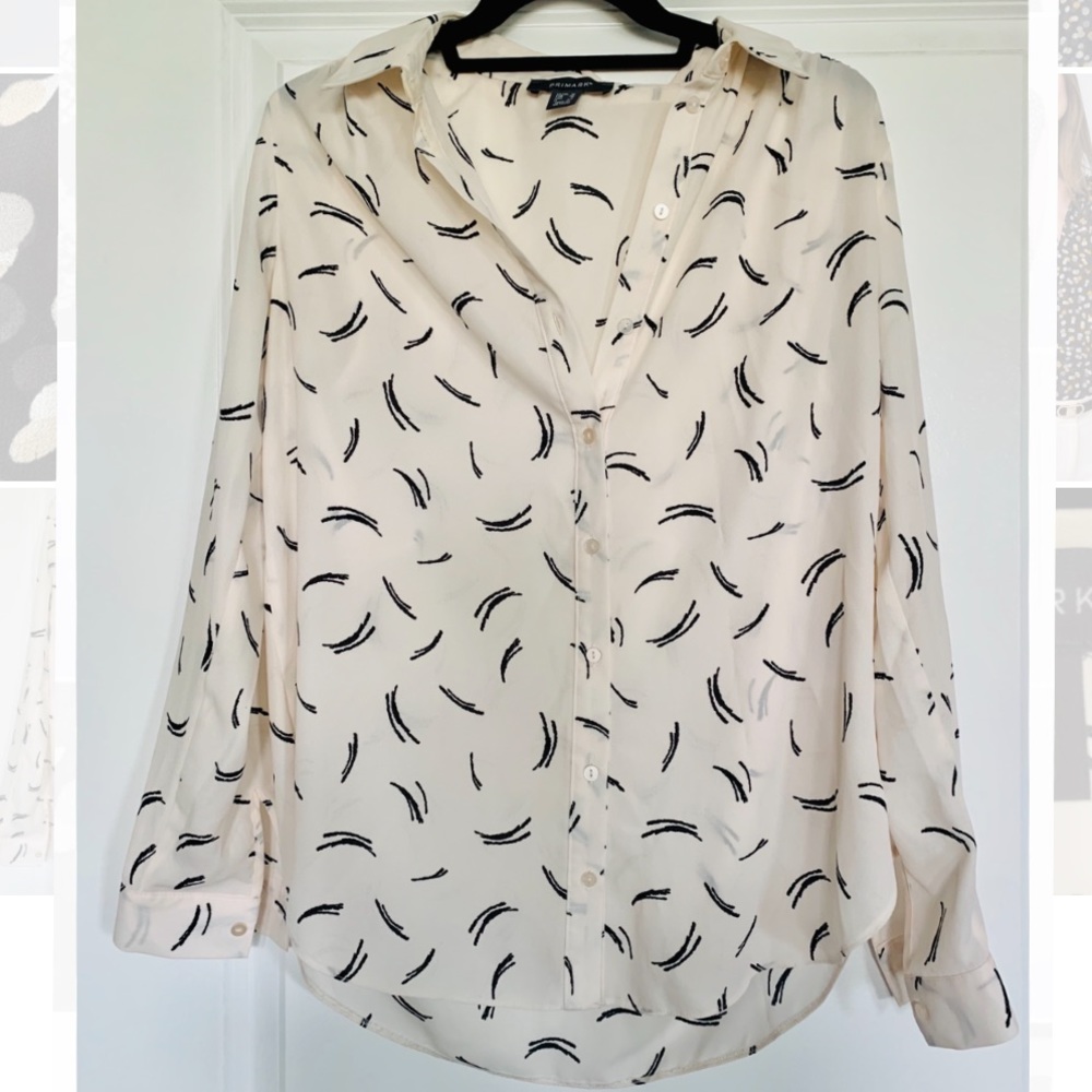 Primark button down blouse - Picture 1 of 3